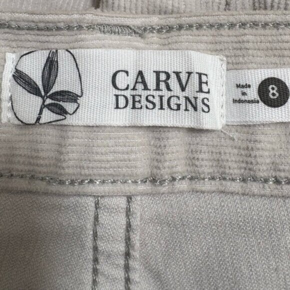 NEW Carve Designs Oahu 4 Inch Corduroy Shorts Size 8 - Picture 8 of 10